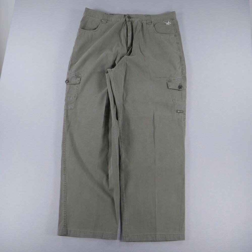 Vintage Y2K X Games Cargo Pants Olive Mens (36 x 31) Streetwear Skater Baggy